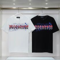 合わせやすさも抜群 ディースクエアード コピー Tシャツ DSQUARED2 スプレーロゴ 圧倒的な存在感