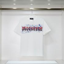 合わせやすさも抜群 ディースクエアード コピー Tシャツ DSQUARED2 スプレーロゴ 圧倒的な存在感
