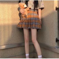 2026トレンド❤️バーバリー コピープリーツスカート BURBERRYチェーン柄人気ランキング通勤通学上品