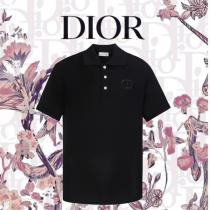 ★2026大人気アイテム★ ディオール スーパーコピー ポロシャツ CDロゴ  ピケ生地  DIOR シャリ感