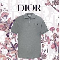 ★2026大人気アイテム★ ディオール スーパーコピー ポロシャツ CDロゴ  ピケ生地  DIOR シャリ感