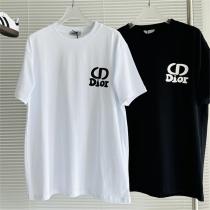 23春夏大人気♡♡ DIOR 偽物 Tシャツ ディオール CDロゴプリント柄 オーバーサイズ　おしゃれ度を上げ
