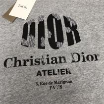 2026シーズンnew☆☆DIOR コピー Tシャツ ディオール 純綿生地 ロゴプリント トレンド感を醸せる