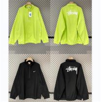 ステューシー コピー ジャケット UVカット 日焼け止め対策 STUSSYｘNikeコラボ 軽量 通気