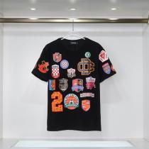 ★★23ssトレンド★★ディースクエアード スーパー コピー Tシャツ サッカーチームロゴ モノグラム DSQUARED2