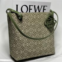 2026年っぽくのアイテム★★LOEWE 偽物 トートバッグ 牛革ハンドル ロエベ Anagram飾り物 モノグラム 
