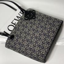 2026年っぽくのアイテム★★LOEWE 偽物 トートバッグ 牛革ハンドル ロエベ Anagram飾り物 モノグラム 
