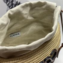 ♡♡トレンド感を出す♡ロエベ スーパー コピー ショルダーバッグ ミニ LOEWE ドロスト付き ラフィア風 編み