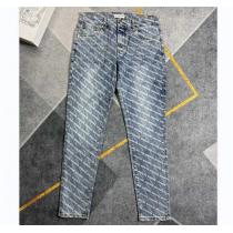 2026ss新作♡♡♡ BALENCIAGA コピー ジーンズ バレンシアガ ストリート感 モノグラムプリント