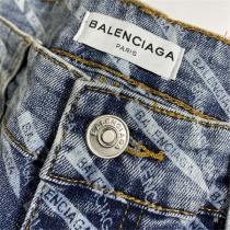 2026ss新作♡♡♡ BALENCIAGA コピー ジーンズ バレンシアガ ストリート感 モノグラムプリント