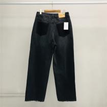 きれいめな印象に♡ BALENCIAGA 偽物 ジーンズ オーバーサイズ バレンシアガ ダメージ加工
