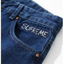 この春大人気☆☆☆SUPREME スーパーコピー ジーンズ Smurfs シュプリームｘスマーフ コラボ デニム