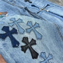 おすすめの春夏コーデ＋＋クロムハーツ スーパーコピー ジーンズ CHROME HEARTS おしゃれ感も動きやすさも クロス