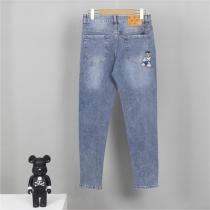 23年トレンド新作♡♡LOUIS VUITTON コピー ジーンズ ルイヴィトン 12.2オンスデニム生地 熊 bear 