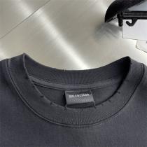 ☆2026期間限定☆バレンシアガ スーパーコピー Tシャツ BALENCIAGAｘSUPREME コラボ ロゴ枠プリント 男女兼用