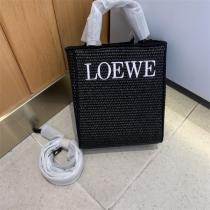 人気賞を受賞♪♪ロエベ スーパーコピー トートバッグ LOEWE ラフィア風 raffia ショルダー付き 気軽に上級者感