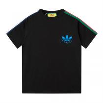 【累積売上総額第１位】Gucc1x adidasコラボTrefoil半袖ｔシャツブランドコピー2026人気上昇中