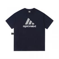 リバーシブル♪♪BALENCIAGA 偽物 Tシャツ バレンシアガ X adidas コラボ ロゴプリント オーバーサイズ 