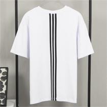 ✦気軽に今っぽく✦BALENCIAGA スーパーコピー Tシャツ Adidasｘバレンシアガ コラボ ストライプ柄