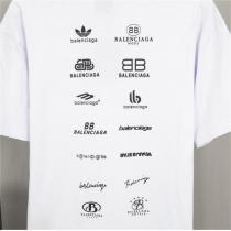 BALENCIAGA スーパーコピー Ｔシャツ adidasｘバレンシアガ ロゴプリント 定番 色落ちない オーバーサイズ