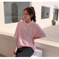 【お得な商品】AMI PARIS スーパーコピー Tシャツ 刺繡ロゴ ハートロゴ 21SS定番作 家でも外でも快適に