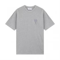 最高品質☆ AMI PARIS 偽物 Tシャツ お客さまお声に応じる アミ パリス 刺繡ロゴ 多色 