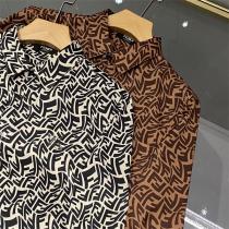 2026年人気色❤️Fendi 長袖シャツコピーフェンディ新作リラックス感ビジネス風お洒落なコーディネート