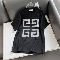 GIVENCHYジバンシーコピー2026 ss新作迷路プリントカップルカジュアル半袖Tシャツ人気ブランド