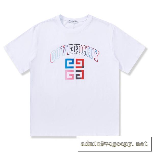 2026シーズン新作 ジバンシー スーパーコピー Ｔシャツ 柄プリント グラデーションカラー GIVENCHY