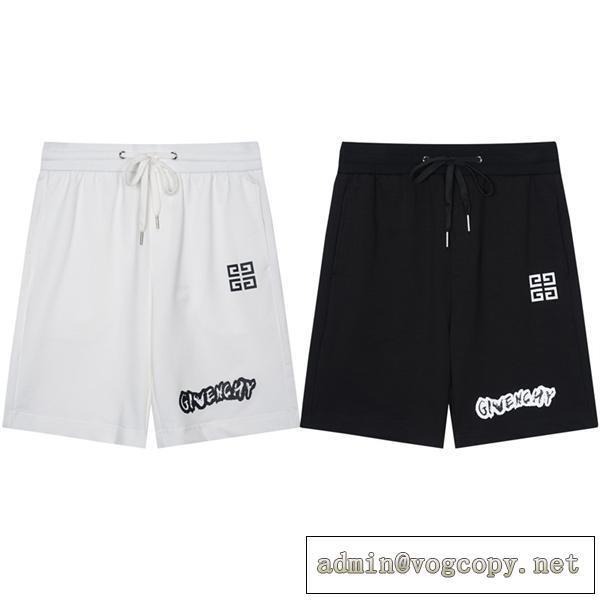 2026年春夏のアイテムジバンシー コピー ハーフパンツ プリント柄 定番ロゴ GIVENCHY