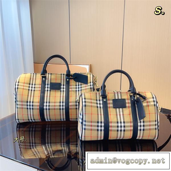 【100％品質保証】バーバリーボストンバッグスーパーコピー BURBERRY収納性抜群旅行用バッグ人気色