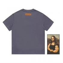☆限定人気商品☆☆ルイヴィトン 偽物 Tシャツ 立体ロゴ 100％綿生地 独特なカラー LOUIS VUITTON