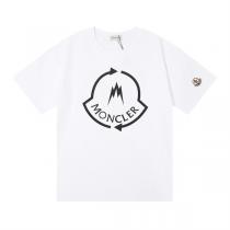 ♡シャリ感のある☆モンクレール コピー Tシャツ MONCLER 純綿生地 定番ロゴ おすすめの春夏コーデ ♪♪♪ 