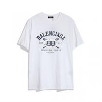 BALENCIAGA スーパーコピー Tシャツ ロゴプリント レトロ感 棒球 ダブルＢバレンシアガ 