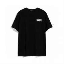 ★トレンド感を出す★★バレンシアガ 偽物 Tシャツ 純綿生地 TIN BALENCIAGA ロゴプリント柄    
