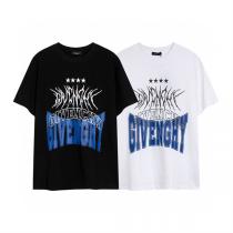 家でも外でも快適に！ジバンシー スーパーコピー Tシャツ 純綿生地 GIVENCHY 2色 プリントロゴ   