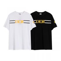 ♪♪♪気軽に今っぽくディオール スーパーコピー Tシャツ ロゴプリント 100%綿素材 DIOR♪ 