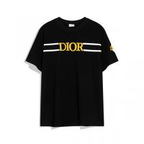 ♪♪♪気軽に今っぽくディオール スーパーコピー Tシャツ ロゴプリント 100%綿素材 DIOR♪ 