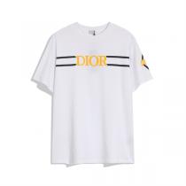 ♪♪♪気軽に今っぽくディオール スーパーコピー Tシャツ ロゴプリント 100%綿素材 DIOR♪ 