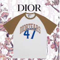 ★★高品質‼DIOR コピー Tシャツ コピー Fall23 TEARSシリーズ ディオール 47番号 純綿生地   