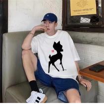 GIVENCHY スーパーコピー Tシャツ ジバンシーｘディズニーランド コラボ シカ 城 プリントロゴ 