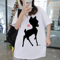 GIVENCHY スーパーコピー Tシャツ ジバンシーｘディズニーランド コラボ シカ 城 プリントロゴ 