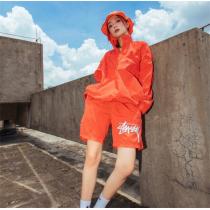 人気商品☆ステューシー 偽物 ハーフパンツ Stussy x Nike コラボ ポリエステル 速乾性