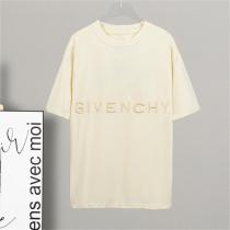 23年人気作 ジバンシー コピー Tシャツ 立体刺繡ロゴ GIVENCHY 100%コットンダブルガーゼ