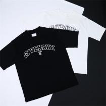 高品質☆2026定番作 ジバンシー スーパーコピー Tシャツ ロゴ貼り付け 刺繡 2色 純綿生地 GIVENCHY