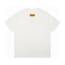 ルイヴィトン スーパーコピー Tシャツ 定番ロゴ貼り付け LOUIS VUITTON 芸能人同じデザイン 綿生地