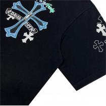 2026年初夏の新作 クロムハーツ コピー Tシャツ クロスロゴ リベット 男女兼用 CHROME HEARTS 