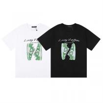 ウサギ年限定作 LOUIS VUITTON 偽物 Tシャツ スニーカーイラストプリント ルイヴィトン