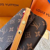 23ss大人気 LOUIS VUITTON スーパーコピー ショルダーバッグ WALLET ON CHAIN IVY ルイヴィトン ダブルチェーン