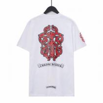 トレンド感を出す☆クロムハーツ コピー Tシャツ ロゴ プリント 純綿生地 2色 CHROME HEARTS